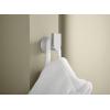 Moen Genta LX Modern Single Robe Hook or Towel Hanger for Kitchen or Bathroom, Brushed Nickel, BH3803BN(Brushed Nickel)