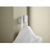 Moen Genta LX Modern Single Robe Hook or Towel Hanger for Kitchen or Bathroom, Brushed Nickel, BH3803BN(Chrome)
