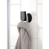 Moen Genta LX Modern Single Robe Hook or Towel Hanger for Kitchen or Bathroom, Brushed Nickel, BH3803BN(Matte Black)