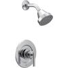 Moen Gibson Chrome Posi-Temp Pressure Balancing Eco-Performance Modern Shower Trim, Valve Required, T2902EP(Chrome)