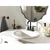 Moen Gibson Two-Handle Centerset High Arc Modern Bathroom Faucet with Drain Assembly, Matte Black, 6150BL(Matte Black)