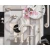 Moen Gibson Two-Handle High Arc Widespread Modern Bathroom Sink Faucet for 3-Hole Setups with Valve Included, Brushed Nickel, TV6142BN(Brushed Nickel)