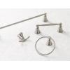 Moen Halle Brushed Nickel Moen MY0318BN Halle 18-inch Single Towel Bar, MY0318BN(TP Holder (Pack of 3))