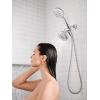 Moen Hydro Energetix High Pressure Dual Shower Head with Handheld Spray Combo, 8 Shower Head Spray Settings, Chrome Finish, 200C0