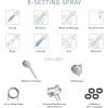Moen Hydro Energetix High Pressure Dual Shower Head with Handheld Spray Combo, Spot Resist Brushed Nickel Finish, 200C0SRN