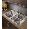 Moen Integra Chrome One-Handle Pullout Kitchen or Laundry Faucet Featuring Power Clean, 67315C(Chrome)