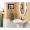 Moen Kingsley Oil Rubbed Bronze Two-Handle Widespread High-Arc Bathroom Faucet, Valve Required, T6125ORB