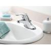 Moen L4601 Chateau 4-Inch Centerset Single Handle Low-Arc Bathroom Faucet without Drain Assembly, Chrome
