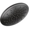 Moen Matte Black 8-Inch Wide Fixed Rainshower, Rain Showerhead for Tub and Shower, 6345BL(Matte Black)
