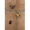 Moen Matte Black 8-Inch Wide Fixed Rainshower, Rain Showerhead for Tub and Shower, 6345BL(Oil Rubbed Bronze)