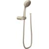 Moen Oil Rubbed Bronze Eco-Performance Handheld Shower with 69-Inch Hose and Wall Bracket, 3865EPORB(Brushed Nickel)