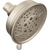 Moen Oil Rubbed Bronze Four Function 4.38-Inch Diameter Wallmount Showerhead, 3638ORB(Brushed Nickel)