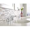 Moen Rizon Matte Black Two-Handle Widespread Bathroom Faucet, Valve Required, T6920BL(Chrome)
