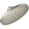 Moen S176BL Single Function Shower Head with Immersion Rainshower Technology, 7-Inch Diameter, Matte Black(Brushed Gold)