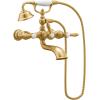 Moen S22110BG Weymouth Two-Handle Tub Filler with Lever-Handles and Handshower