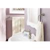 Moen S42107BG Weymouth One-Handle Single Hole Traditional Bathroom Sink Faucet with Drain Assembly, Brushed Gold(Brushed Nickel)