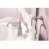 Moen S42107BG Weymouth One-Handle Single Hole Traditional Bathroom Sink Faucet with Drain Assembly, Brushed Gold(Polished Nickel)