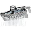 Moen S6345EP Velocity Eco-Performance Two-Function 8-1/2″ Diameter Spray Rainshower Showerhead, Chrome(Chrome)