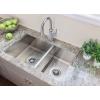 Moen S72608SRS Etch One-Handle High Arc Pulldown Kitchen Faucet with Power Clean, Chrome(Chrome)