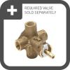 Moen T2138EPBN Eva Posi-Temp Eco-Performance Shower Trim Kit, Valve Required, Brushed Nickel(Brushed Nickel)