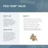 Moen TS32102 Weymouth Posi-Temp Shower Trim Kit, Valve Required, including 9-Inch 2-Spray Eco-Performance Rainshower, Chrome(Polished Nickel)