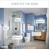 Moen TS43002BL Arris Two-Handle Modern 8 in. Widespread Bathroom Faucet Trim Kit, Valve Required, Matte Black(Matte Black)