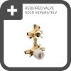 Moen UT3322BLBelfield M-CORE 3-Series 2-Handle Shower Trim with Integrated Transfer Valve, Valve Required(Oil Rubbed Bronze)