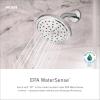 Moen Velocity Chrome Two-Function Rainshower 8-Inch Shower Head with Immersion Technology for a High-Pressure Rinse, S6320(Chrome)