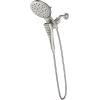 Moen Verso Brushed Nickel Eight-Function 7″ Wide Spray Shower Head and Detachable Handshower Combo with 72″ Hose, 220C3BN(Brushed Nickel)