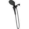Moen Verso Brushed Nickel Eight-Function 7″ Wide Spray Shower Head and Detachable Handshower Combo with 72″ Hose, 220C3BN(Matte Black)