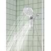 Moen Verso Chrome Round Rain Shower Head and Detachable Handshower Combination with Magnetix Docking System and 60-inch Metal Hose, 220C2(Chrome)