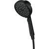 Moen Verso Eco-Performance Handshower, Detachable Round Shower Head with Magnetix Docking System, 60″ Hose, Spot Resist Brushed Nickel, 220H2EPSRN(Matte Black)