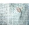 Moen Verso Eco-Performance Infiniti Dial Round Rain Shower Head, 6-Inch Diameter Spray Head, Matte Black, 220R6EPBL(Spot Resist Nickel)