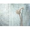 Moen Verso Eco-Performance Infiniti Dial Square Handheld Shower, 5-Inch Diameter Spray Head, Brushed Gold, 220H5EPBG(Brushed Nickel)