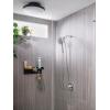 Moen Verso Eco-Performance Infiniti Dial Square Handheld Shower, 5-Inch Diameter Spray Head, Brushed Gold, 220H5EPBG(Chrome)