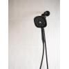 Moen Verso Eco-Performance Infiniti Dial Square Handheld Shower, 5-Inch Diameter Spray Head, Brushed Gold, 220H5EPBG(Matte Black)