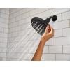 Moen Verso Eco-Performance Round 9” Rain Shower Head with Infiniti Dial and Magnetix Docking, 1.75 GPM Adjustable Rainfall Shower, Spot Resist Brushed Nickel, 220R2EPSRN(Matte Black)