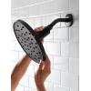 Moen Verso Eco-Performance Round 9” Rain Shower Head with Infiniti Dial and Magnetix Docking, 1.75 GPM Adjustable Rainfall Shower, Spot Resist Brushed Nickel, 220R2EPSRN(Matte Black)
