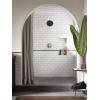 Moen Verso Eco-Performance Round 9” Rain Shower Head with Infiniti Dial and Magnetix Docking, 1.75 GPM Adjustable Rainfall Shower, Spot Resist Brushed Nickel, 220R2EPSRN(Spot Resist Nickel)