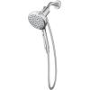 Moen Verso Handshower, Detachable Round Shower Head with Magnetix Docking System, 60″ Hose, Spot Resist Brushed Nickel, 220H2SRN(Chrome)