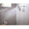 Moen Verso Infiniti Dial Round Rain Shower Head, 7-Inch Diameter Spray Head, Brushed Nickel, 220R7BN(Chrome)