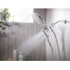 Moen Verso Infiniti Dial Square Rain Shower Head with Detachable Hand Shower Combo, 7-Inch Spray Head, Chrome, 220C5(Chrome)