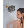Moen Verso Matte Black Adjustable 9″ Diameter Spray Head Rainshower, 220R3BL(Brushed Gold)