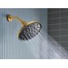 Moen Verso Matte Black Adjustable 9″ Diameter Spray Head Rainshower, 220R3BL(Brushed Gold)