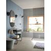 Moen Verso Matte Black Adjustable 9″ Diameter Spray Head Rainshower, 220R3BL(Brushed Nickel)