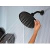 Moen Verso Matte Black Adjustable 9″ Diameter Spray Head Rainshower, 220R3BL(Matte Black)