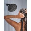 Moen Verso Matte Black Adjustable 9″ Diameter Spray Head Rainshower, 220R3BL(Matte Black)
