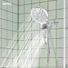 Moen Verso Rain Showerhead and Handshower Combination with Infiniti Dial and Magnetix Docking, 60″ Hose, Chrome, 220C2EP(Chrome)