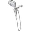 Moen Verso Rain Showerhead and Handshower Combination with Infiniti Dial and Magnetix Docking, 60″ Hose, Chrome, 220C2EP(Chrome)
