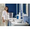 Moen Wynford Chrome One-Handle High Arc Vessel Sink Bathroom Faucet, 4507(Chrome)